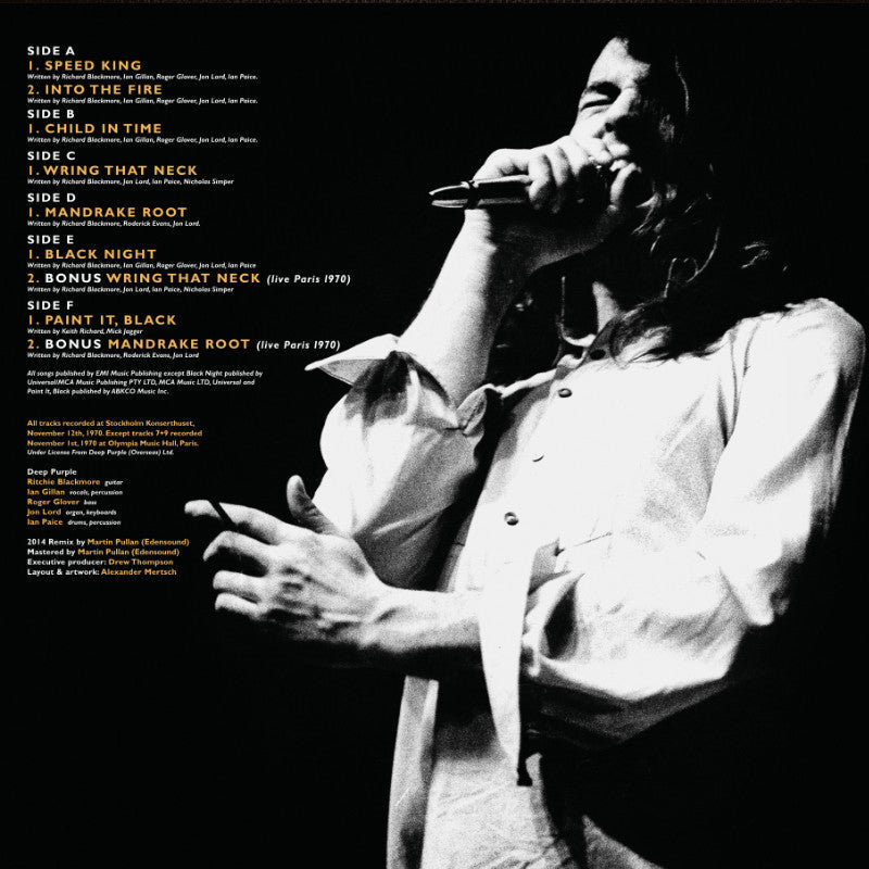 Deep Purple - Live In Stockholm 1970 (Master Tape)