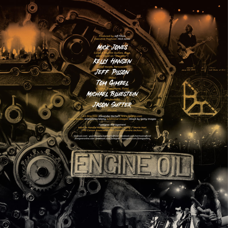 Foreigner All Engines On Live In London Inlay 2