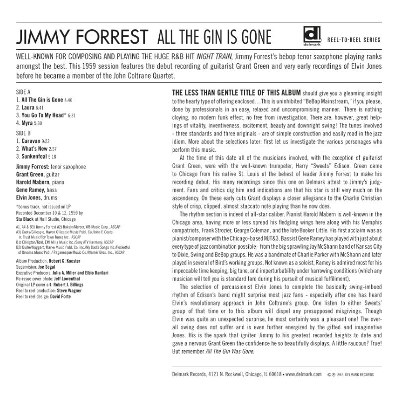 Jimmy Forrest - All The Gin Is Gone