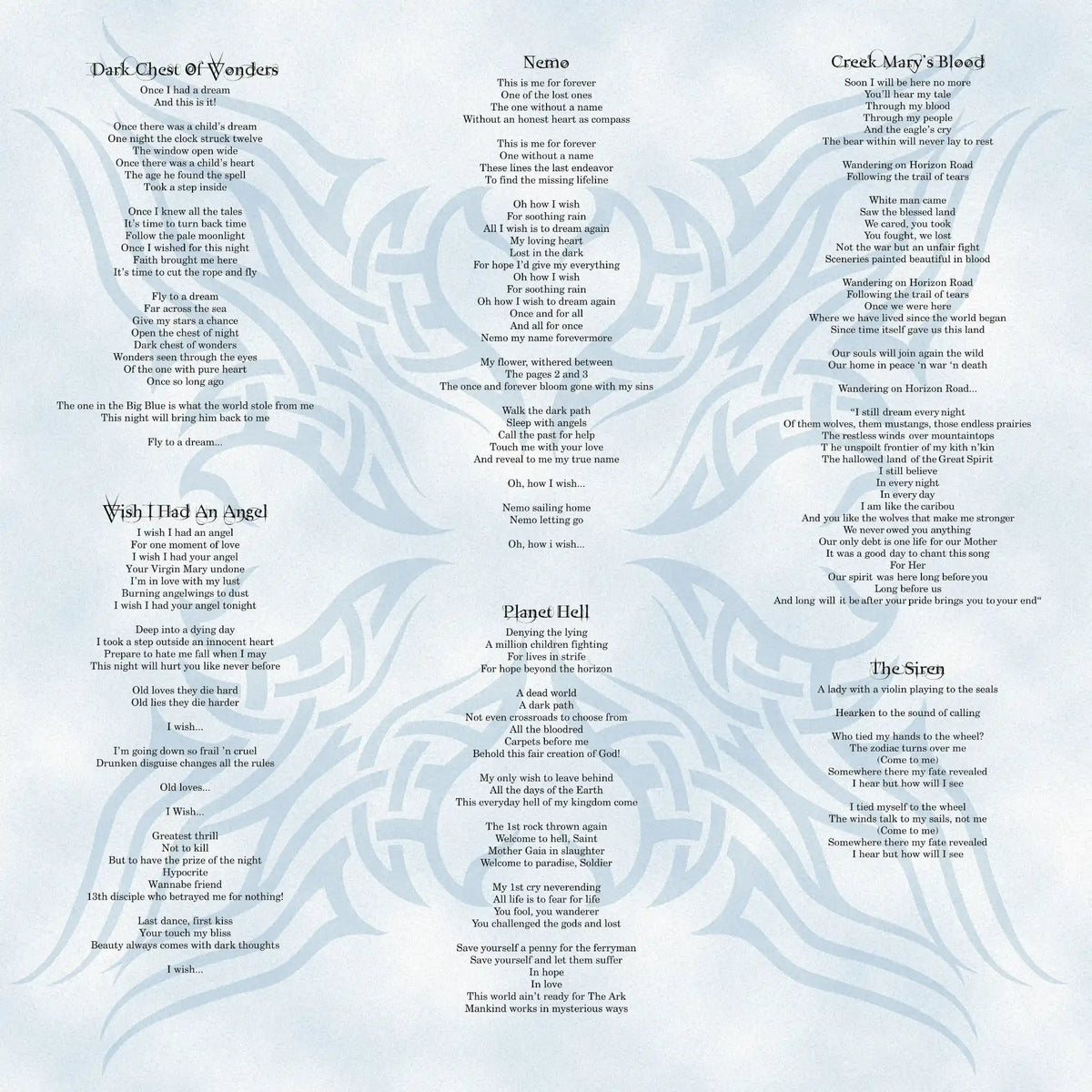 Nightwish - Once (Tonband)