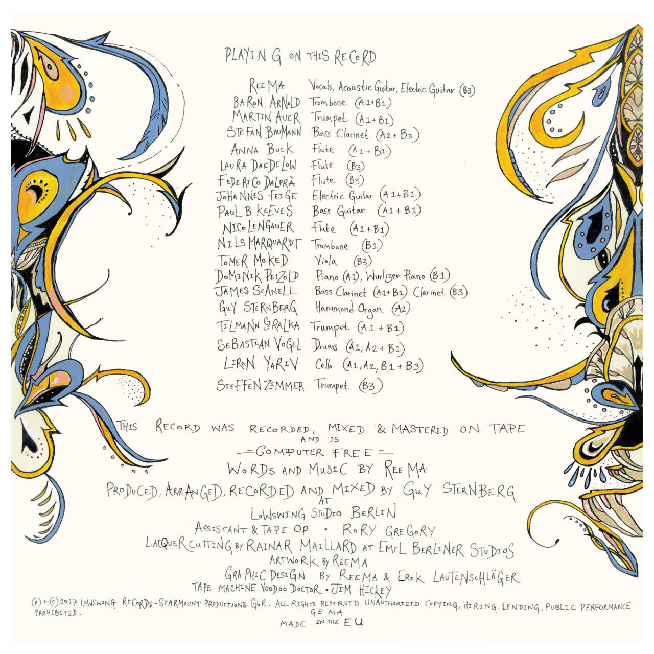 Reema The LowSwing Sessions Inlay 1