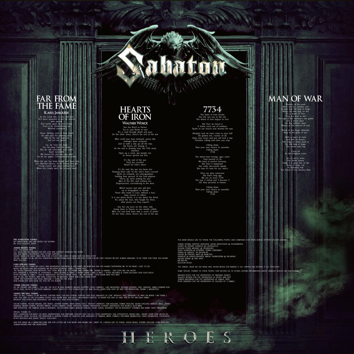Sabaton - Heroes (Tonband)