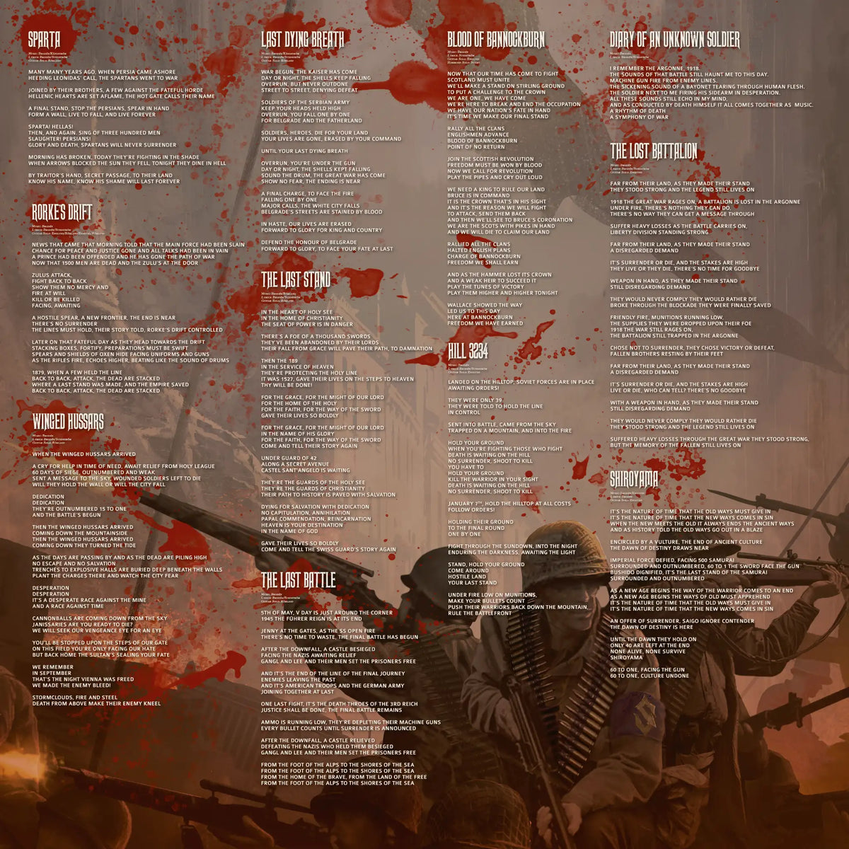 Sabaton - The Last Stand (Tonband)