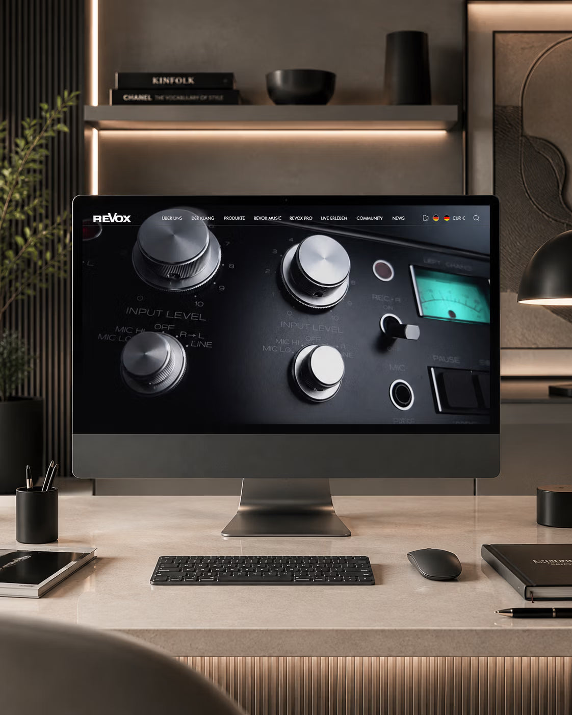 Neue Revox Website