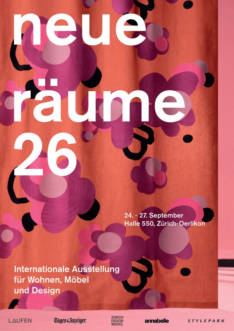 SAVE THE DATE: Neue Räume, 24.-27. 09.2026, Zürich-Oerlikon
