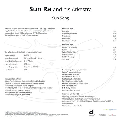 Sun Ra And His Arkestra - Sun Song
