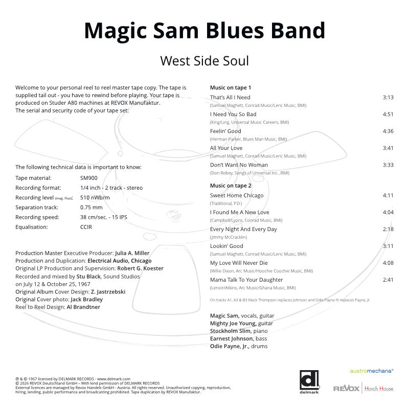Magic Sam Blues Band - West Side Soul