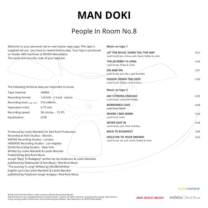 Mandoki - People In Room No. 8 (Master Tape)