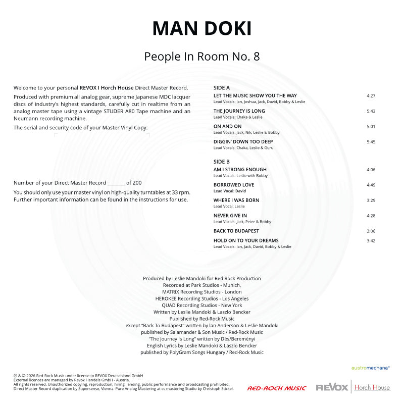 Mandoki - People In Room No. 8 (Master Record)