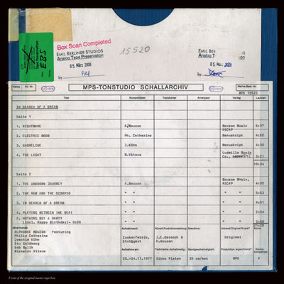 Alphonse Mouzon In Search Of A Dream Original Master Tape