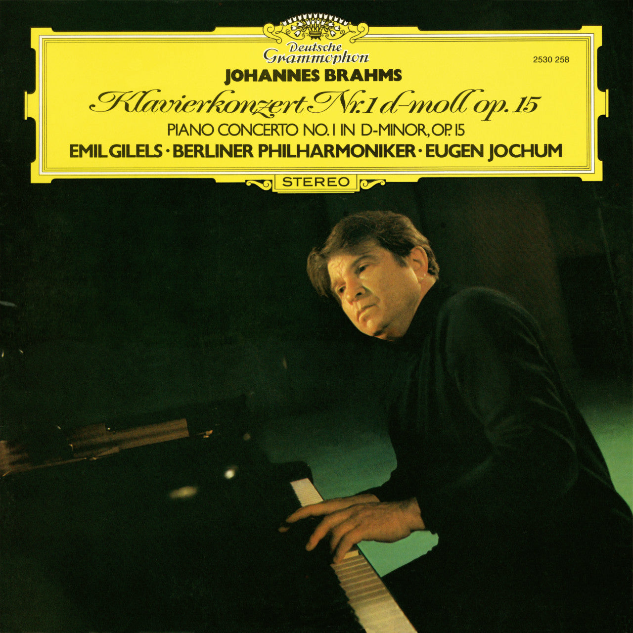 Johannes Brahms Concerto for Piano and Orchestra No 1 Cover