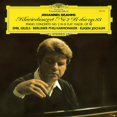 Johannes Brahms Concerto For Piano and Orchestra No 2 Cover