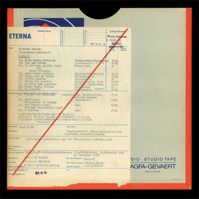 Carl Orff Carmina Burana Original Master Tape 3
