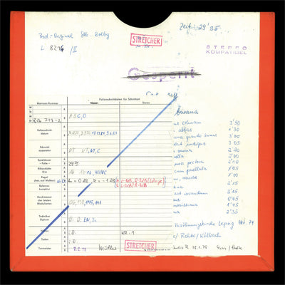 Carl Orff Carmina Burana Original Master Tape 4