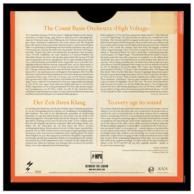 The Count Basie Orchestra High Voltage Inlay 3