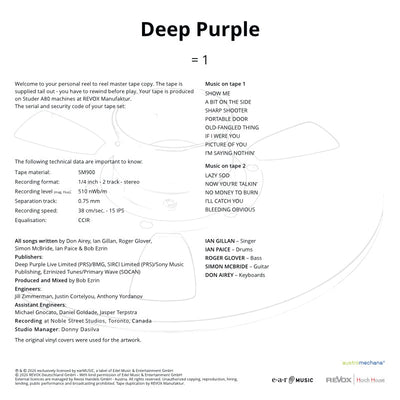 Deep Purple - =1 (Master Tape)