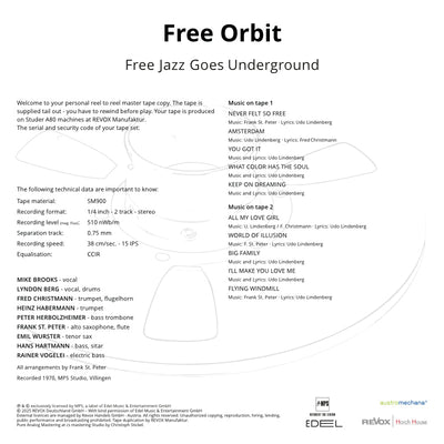 Free Orbit featuring Udo Lindenberg Credits