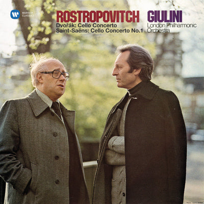 Guilini Rostropovitch Dvorak Cello Concerto Cover