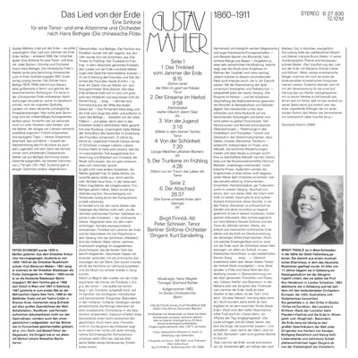 Gustav Mahler - Das Lied von der Erde