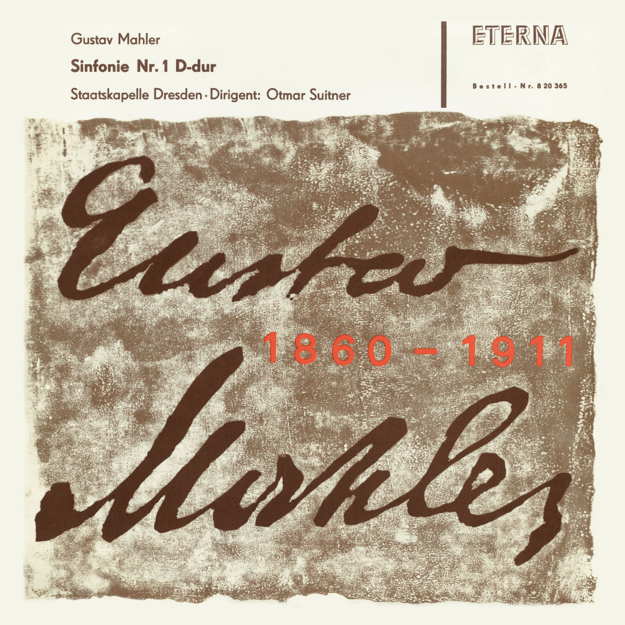 Gustav Mahler Symphony No. 1 Cover
