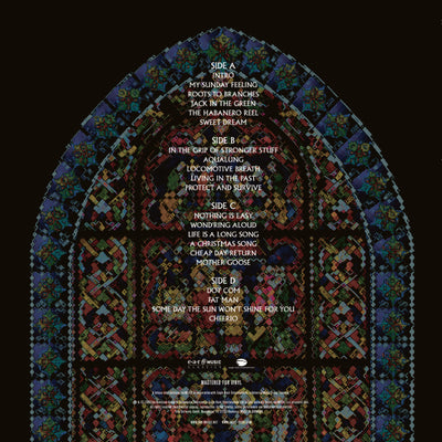 Jethro Tull Living With The Past Live Cover Backside