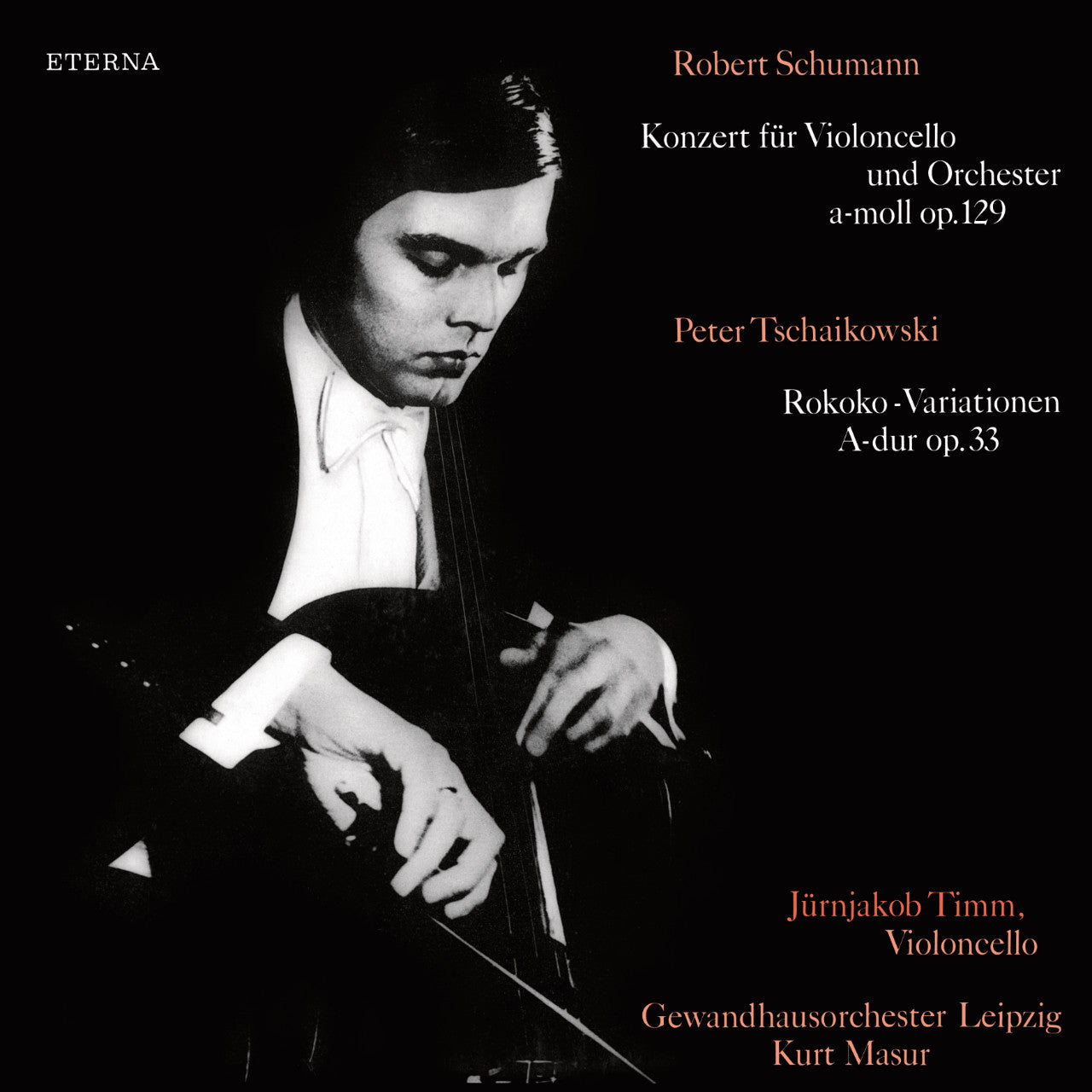 Kurt Masur Schuhmann Tschaikowski Cover