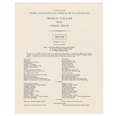 Maria Callas sings Verdi Arias Inlay 1