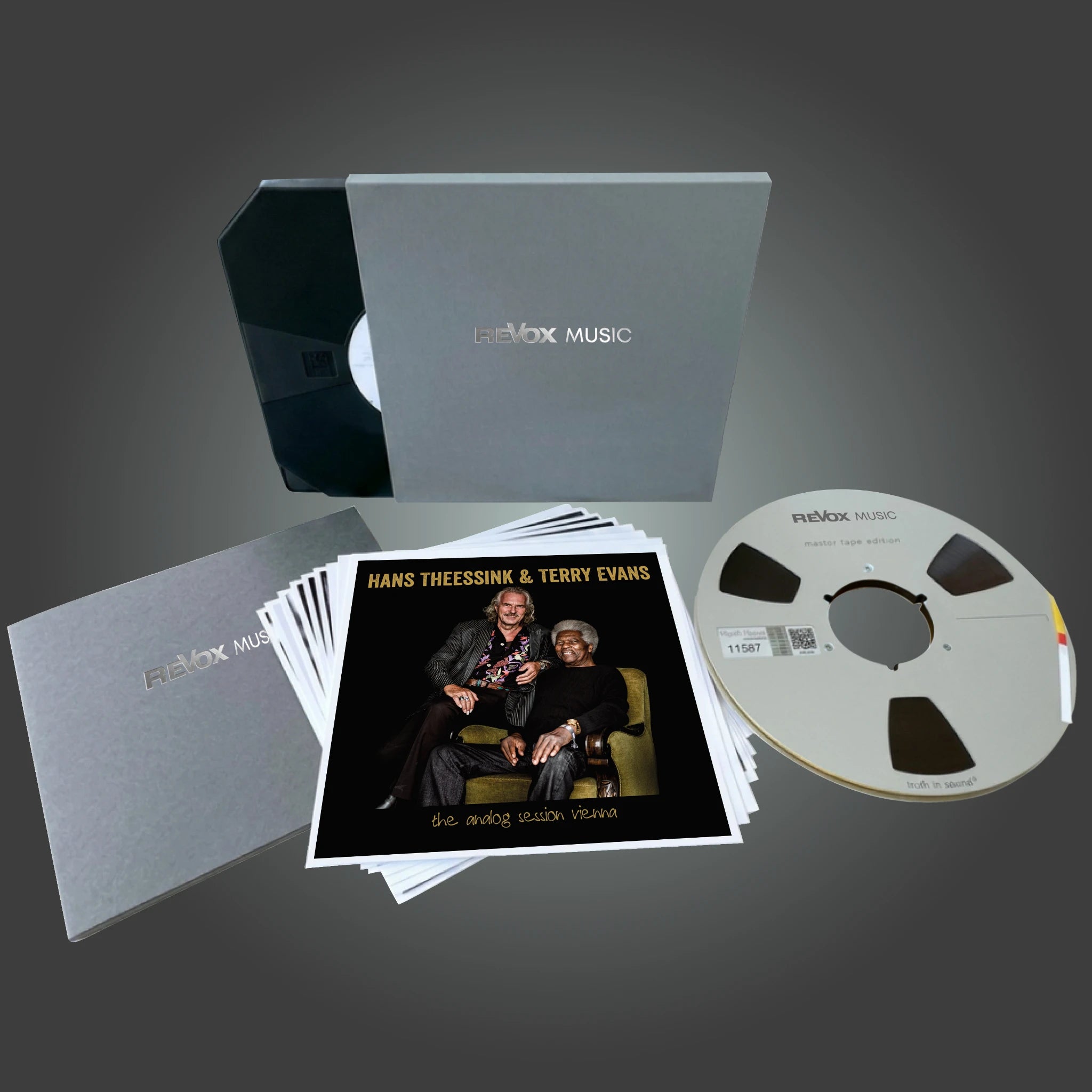 Hans Theessink & Terry Evans - the analog session vienna (Master Tape)