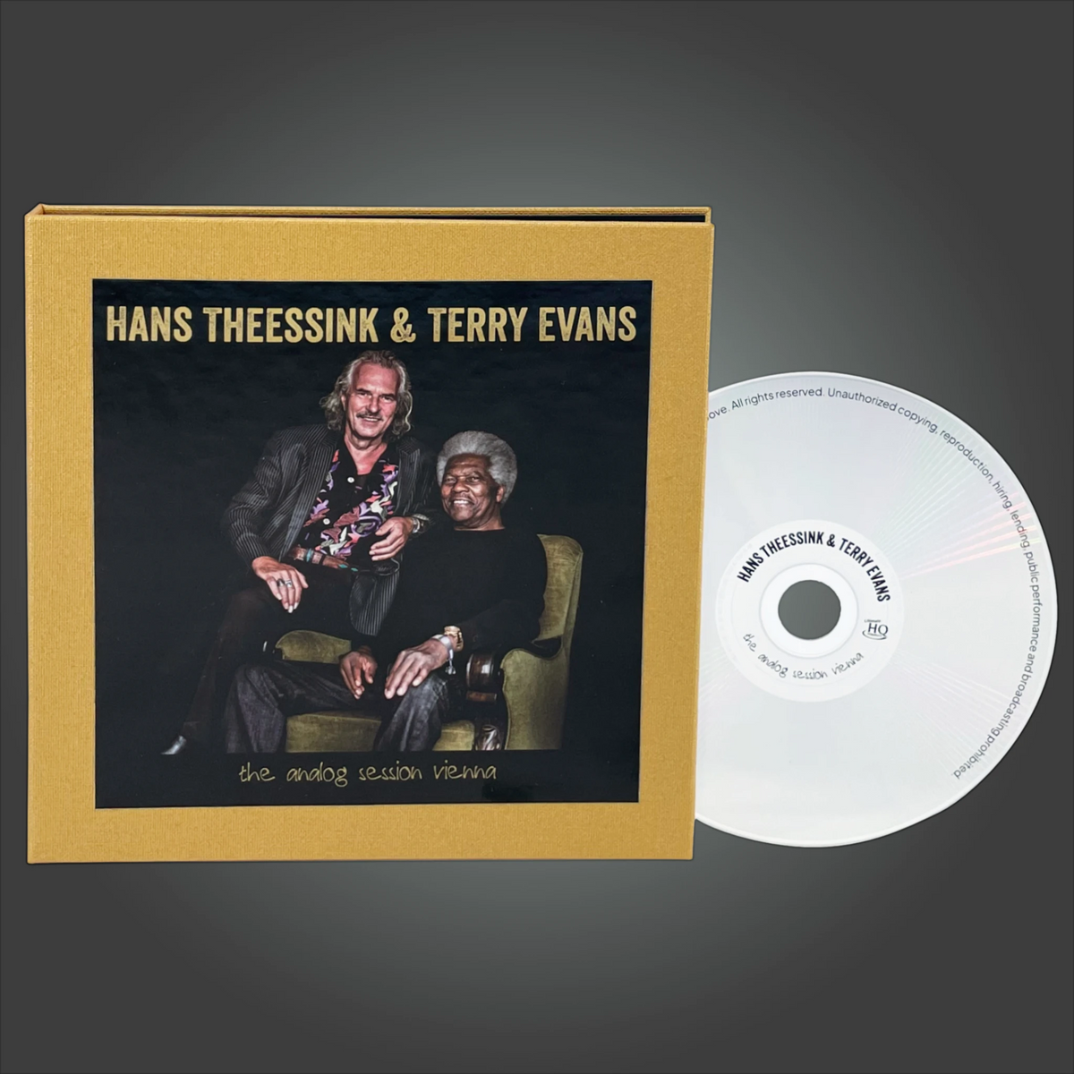 Hans Theessink & Terry Evans - the analog session vienna (UHQ CD)