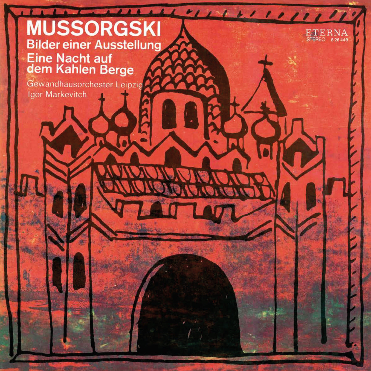 Mussorgski Pictures at an Exhibition and Night on Bald Mountain Cover