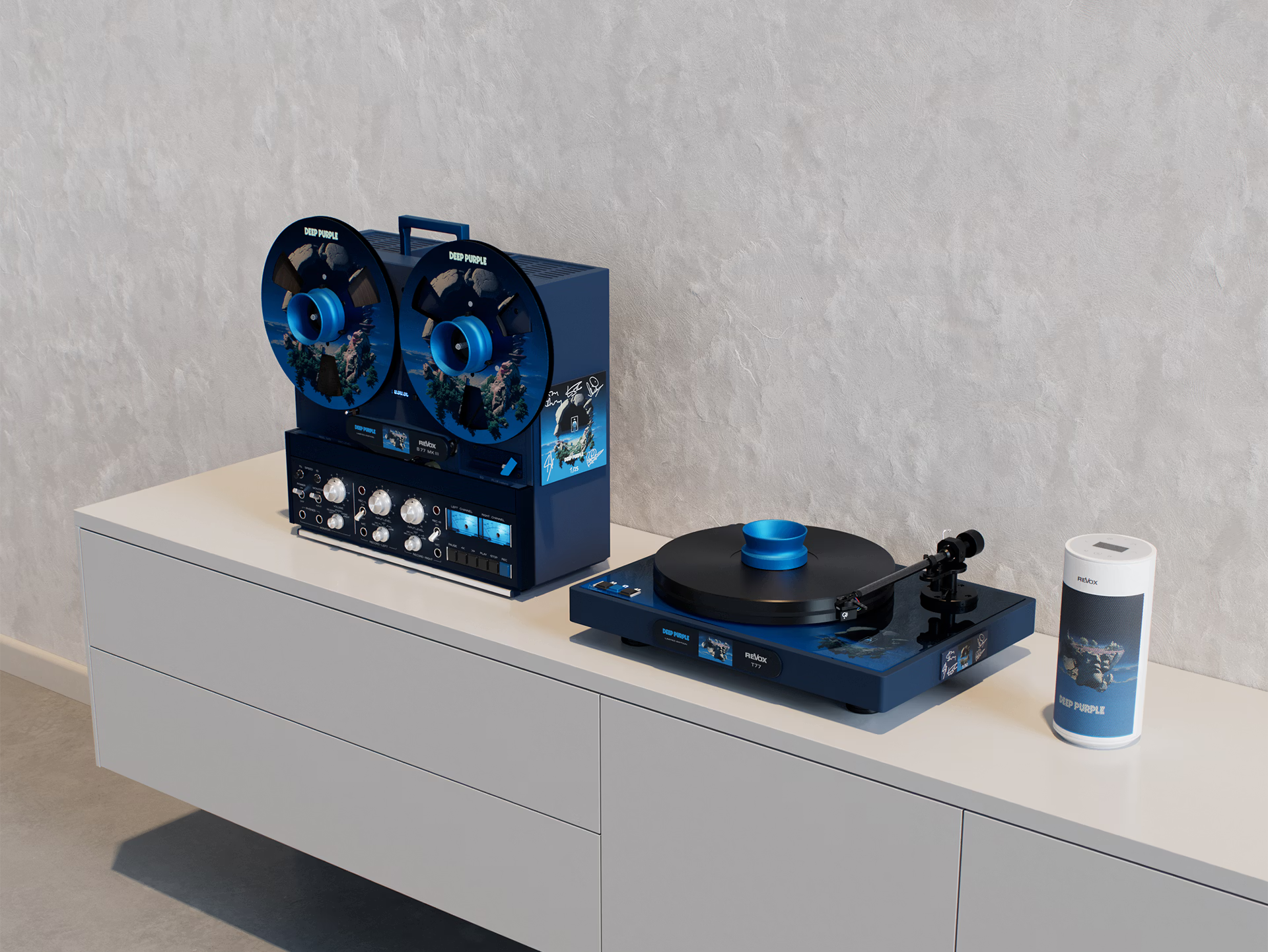 T77 Turntable - Deep Purple Limited Edition