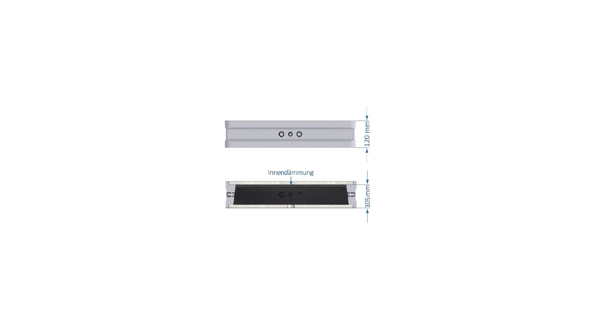 Wallboxx L - Installation housing for I82