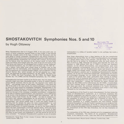 Shostakovich - 10. Sinfonie
