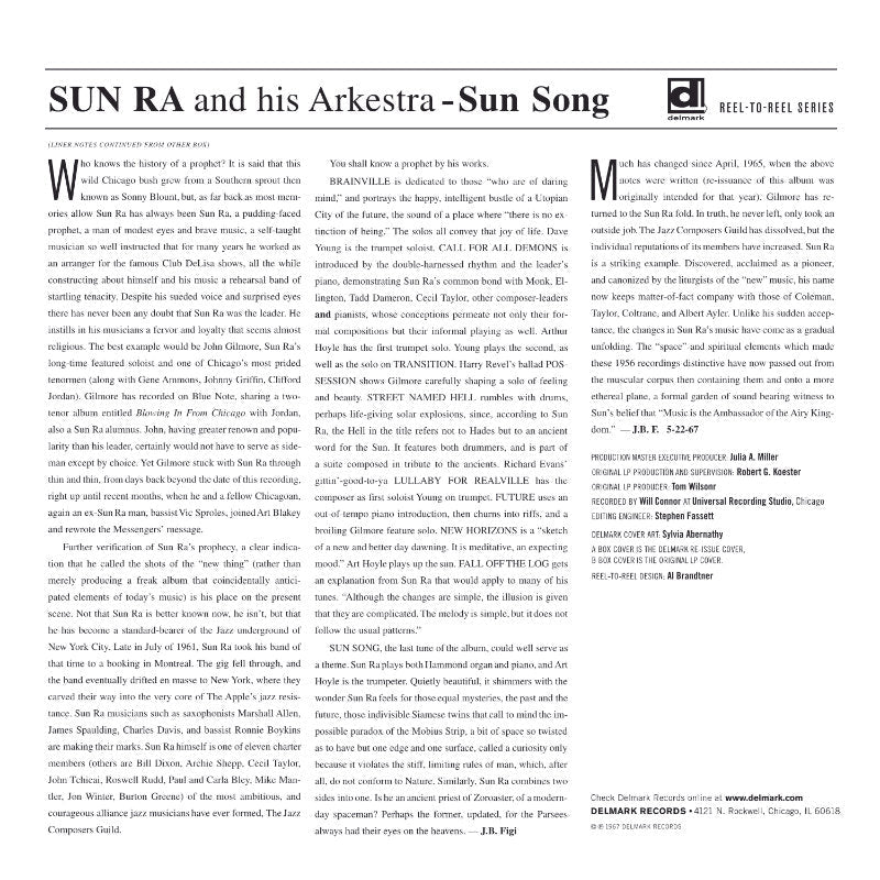 Sun Ra And His Arkestra - Sun Song