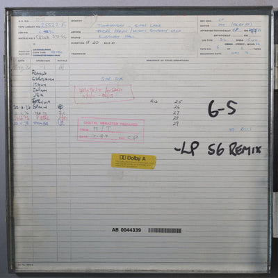 Tchaikovsky Swan Lake Original Master Tape 6