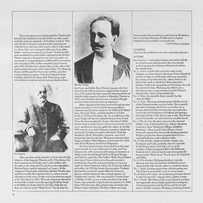 Tchaikovsky Swan Lake Inlay 4
