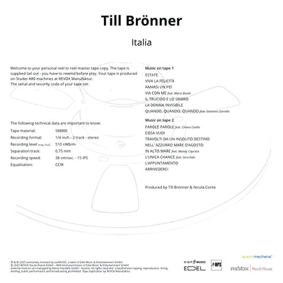 Till Brönner Italia Credits