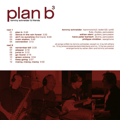 Tommy Schneider Plan B3 Cover Backside
