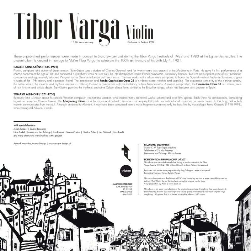 Preview: Tibor Varga - 100th Birthday Album Preview: Tibor Varga - 100th Birthday Album