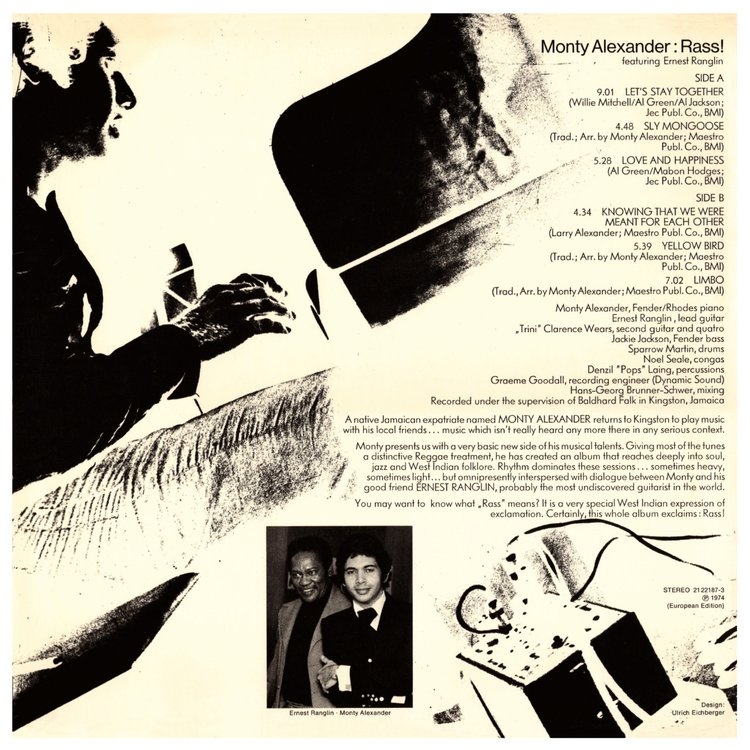 Monty Alexander - Rass! | Revox - experience true studio