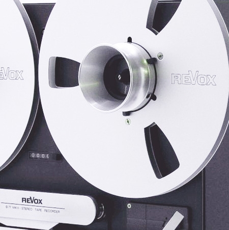 Revox B77 Reel to Reel Stereo Tape Recorder 4 Super track pistes W Dust  Cover