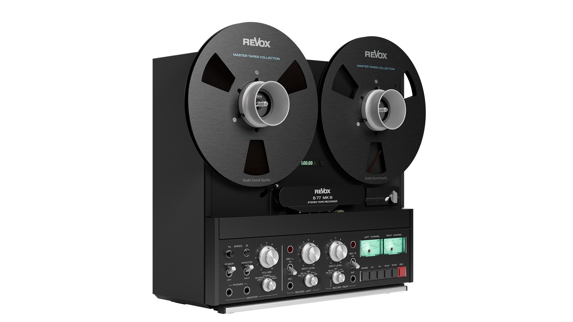Pièce Vintage REVOX B77 : Cache Central Pour Magnétophone à Bande - Occasion