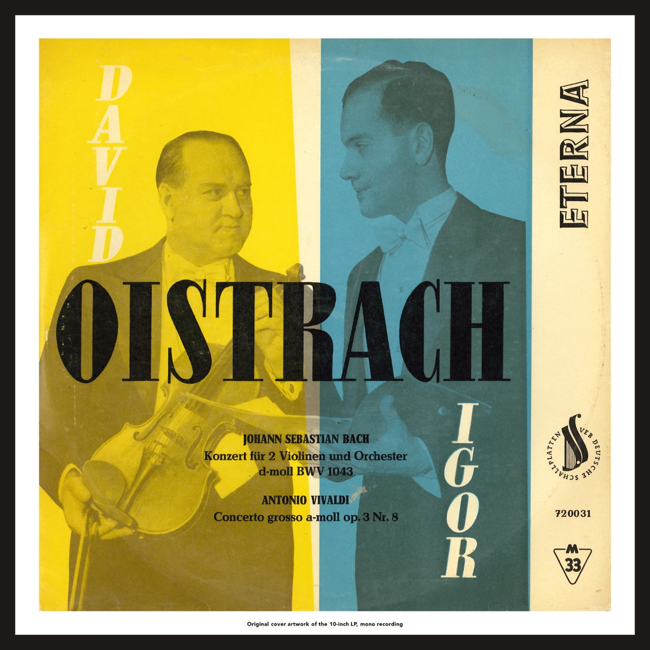 David & Igor Oistrach - Bach Concerto / Vivaldi Concerto