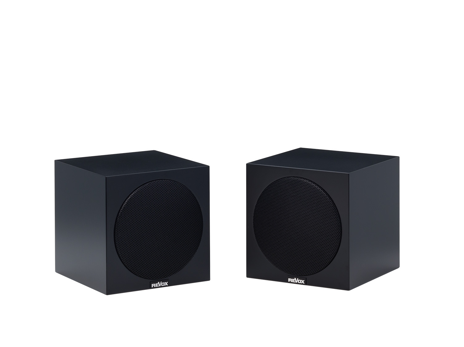 REVOX スピーカー REVOX - Mini G50/ブラック&シルバー（ペア）ブックシェルフスピーカー