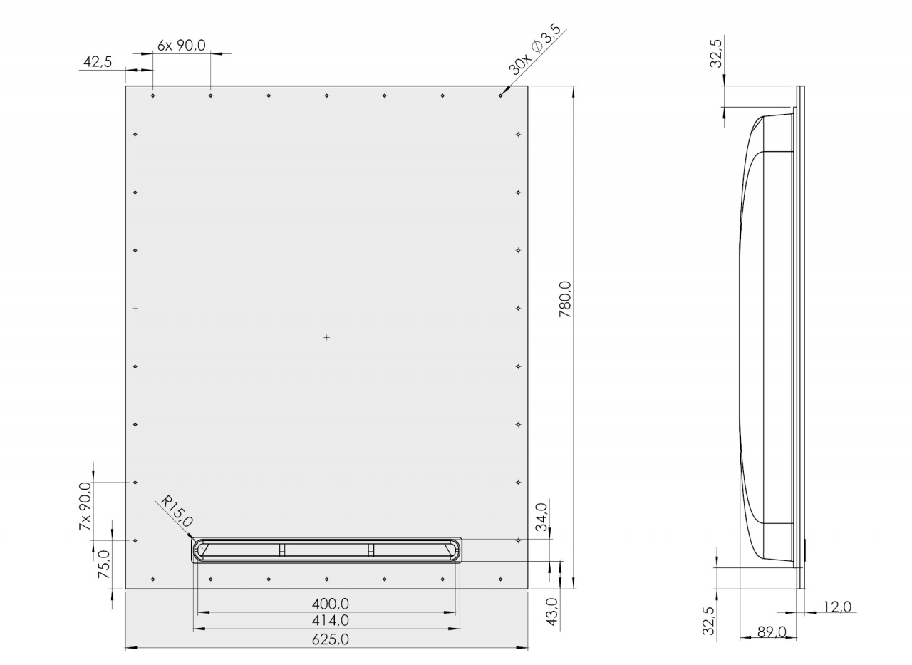 Invisible Subwoofer SW 200 IN